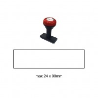 Hand Stamp MS2490R , 24x90mm